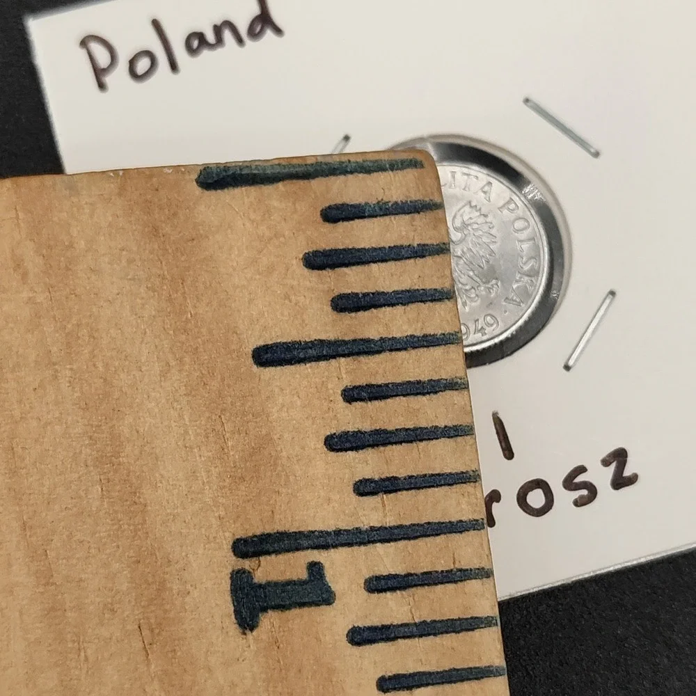 1949 Poland 1 Grosz Coin Collectable Used-Great Condition VTG SEE BR1.1GA-4030